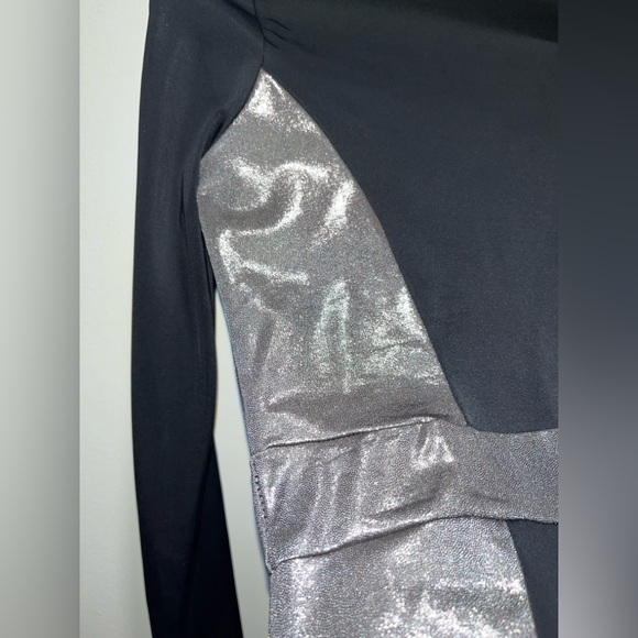 Balera Metallic zip front leotard - Picture 5 of 9